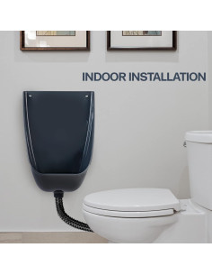 Orinal de Plástico Dükvori para Hombres Gris - Ahorro de Agua 2