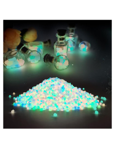 Piedras Luminosa LIANJINLIU 2kg para Decoración Jardín