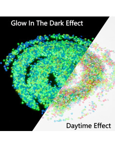 Piedras Luminosa LIANJINLIU 2kg para Decoración Jardín 2