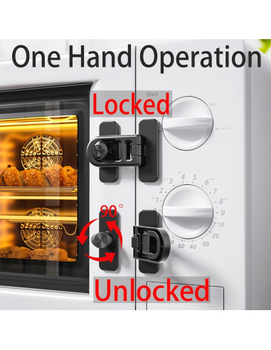 Cerradura de Seguridad para Refrigerador SHENZHEN 2-Pack