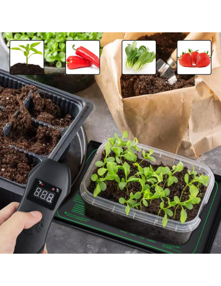 Almohadilla Térmica para Plántulas Honghu 25.4x52.7cm Digital