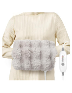 Almohadilla Térmica Doble Cara FAYKONCEN para Manos Gris