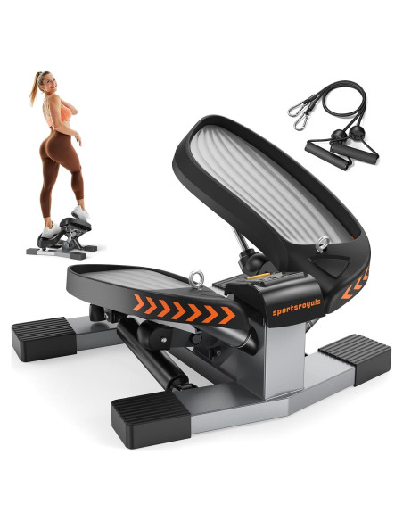 Stepper de Giro Sportsroyals - Ejercitador con Bandas 150kg