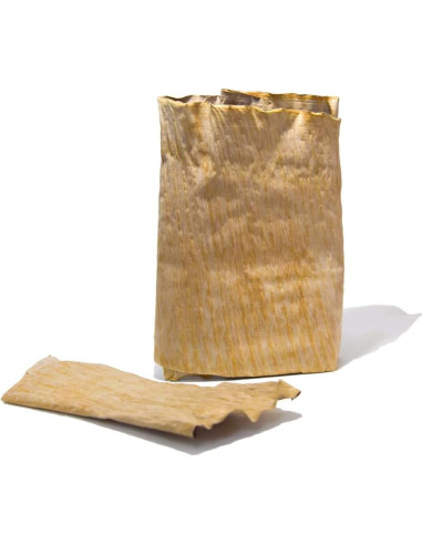 Hojas de Plátano Premium 50g - Mejora Acuario Betta y Camarones