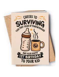 Tarjeta de Cumpleaños 1 - Greeting Cards for Everyone - A5