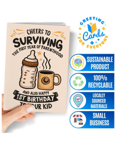 Tarjeta de Cumpleaños 1 - Greeting Cards for Everyone - A5 2