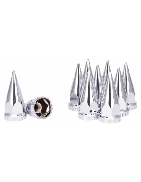 Cubiertas de Tuercas de Llantas CHDT66 M22x1.5 Cromo 10 Pcs