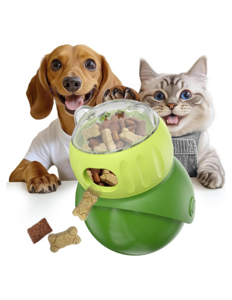 Juguete Interactivo para Perros y Gatos KADTC Dispensador de Golosinas