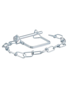 Pasador de Acoplador de Remolque CURT 25012 con Cadena 30.48 cm