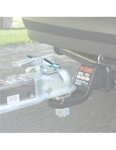 Pasador de Acoplador de Remolque CURT 25012 con Cadena 30.48 cm