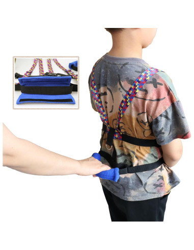 Arnés de Caminata Pinklilycare para Niños con Correa Ajustable