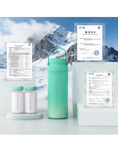 Enfriador de Leche Materna Portátil Yellnidd 650ml 24 Horas