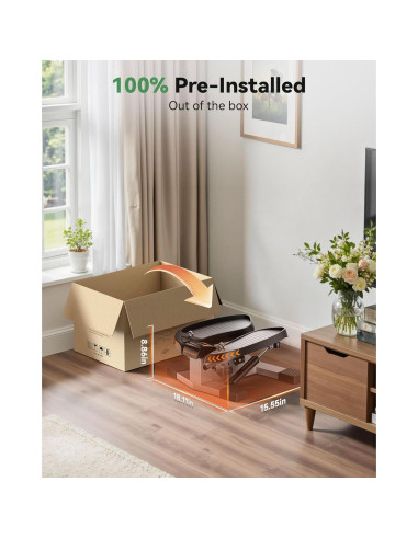 Stepper de Giro Sportsroyals - Ejercitador con Bandas 150kg