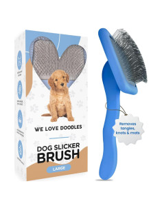 Cepillo Slicker Grande We Love Doodles para Perros de Pelo Largo