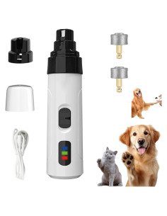 Cortauñas Silencioso Pro Heusom para Mascotas Recargable USB