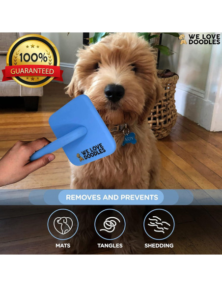 Cepillo Slicker Grande We Love Doodles para Perros de Pelo Largo
