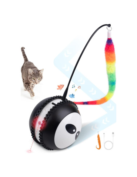 Juguete Interactivo para Gatos Pet Prime Bola Láser Recargable