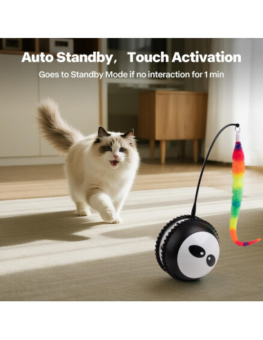 Juguete Interactivo para Gatos Pet Prime Bola Láser Recargable