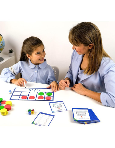 Conjunto Jumbo de Marcos de Diez Magnéticos Simply Magic - 130 Piezas