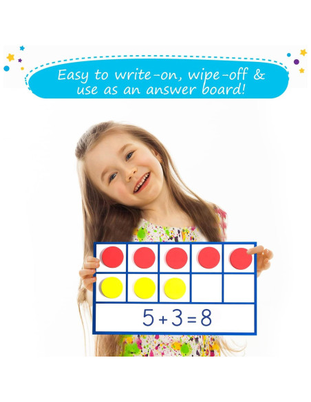 Conjunto Jumbo de Marcos de Diez Magnéticos Simply Magic - 130 Piezas