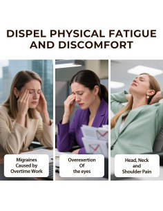 Juego de 2 Peines de Masaje Gua Sha de Sándalo - Alivio del Estrés 2