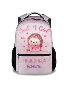 Mochila Escolar Personalizada UNIKITTY Rosa 40.64 cm Ajustable