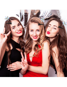 Clips de Pelo de Metal en Forma de Pato DECHOUS 100Pcs 2