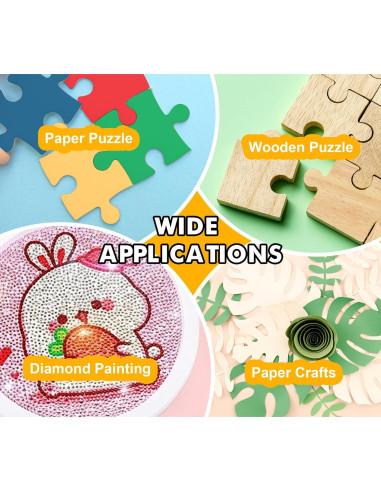 Pegamento para Rompecabezas YumCraft 200ml Transparente No Tóxico