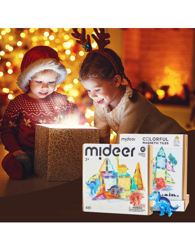 Azulejos Magnéticos MiDeer 40 Pcs Juguete Educativo 3-5 Años