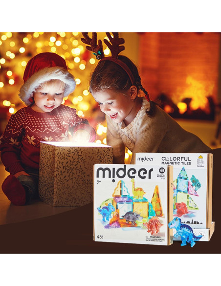 Azulejos Magnéticos MiDeer 40 Pcs Juguete Educativo 3-5 Años