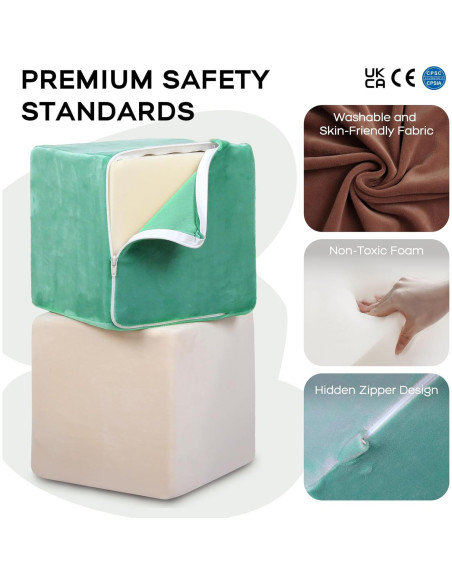 Juego de Bloques de Espuma Grande BanaSuper 11 Piezas para Niños