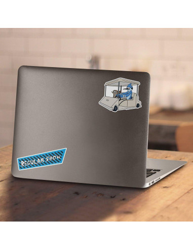 Calcomanías Coleccionables Popfunk Regular Show 10.16x17.78cm