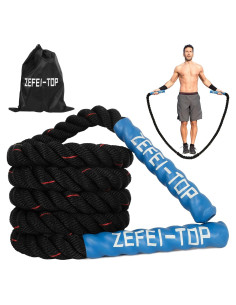 Cuerda de Salto con Peso ZEFEI-TOP 1.7 kg para Fitness