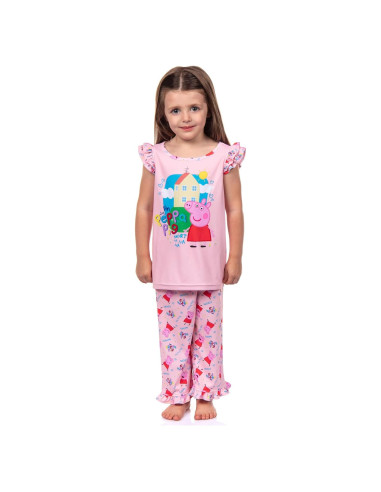 Pijamas Peppa Pig Niñas 2T Conjunto de Dormir 2 Piezas
