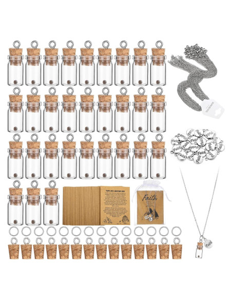 30 Piezas Kit Collar Semilla de Mostaza Teenyyou DIY 30 Piezas Kit Collar Semilla de Mostaza Teenyyou DIY