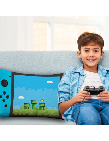 Funda de Cojín Decorativa Undergo Controlador de Videojuegos 30x50 cm