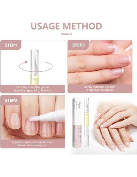 Bolígrafo Aceite Cutículas HY 2.07 ml Hidratante Natural