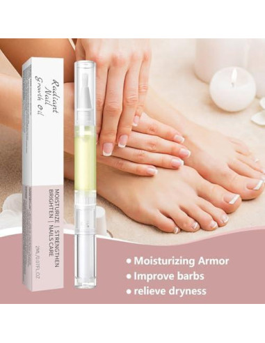 Bolígrafo Aceite Cutículas HY 2.07 ml Hidratante Natural