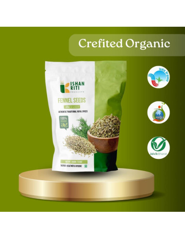 Semillas de Hinojo Premium Kishankriti 226.8g - 100% Naturales