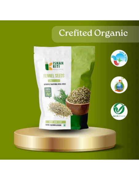 Semillas de Hinojo Premium Kishankriti 226.8g - 100% Naturales