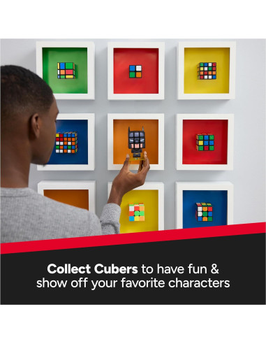 Cubo Rubik Batman Spin Master 3x3 Juguete Coleccionable