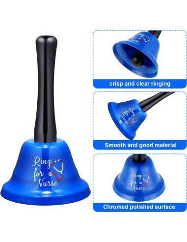 Campanas de Llamada de Mano para Enfermeras Ripeng - 2 Piezas