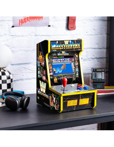Juego de Arcade Clásicos WWE - 4 Juegos en 1 - Pantalla 8"