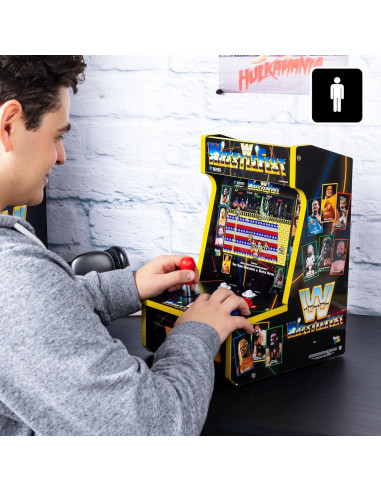 Juego de Arcade Clásicos WWE - 4 Juegos en 1 - Pantalla 8"