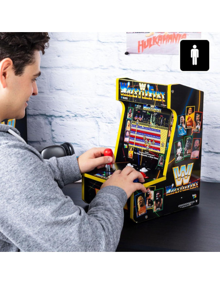 Juego de Arcade Clásicos WWE - 4 Juegos en 1 - Pantalla 8"