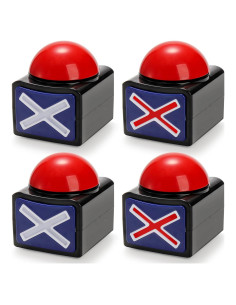 Paquete de 4 Timbres de Respuesta Cididu para Juegos