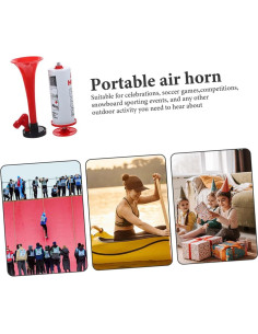 Bocinas de Aire SUPVOX 2 Pcs Multicolor para Eventos Deportivos 2