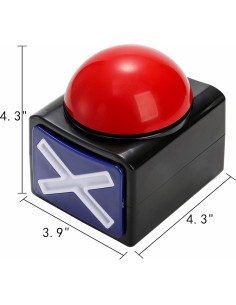 Paquete de 4 Timbres de Respuesta Cididu para Juegos 2