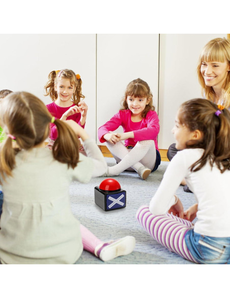 Paquete de 4 Timbres de Respuesta Cididu para Juegos