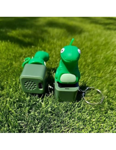 Llave Lizard Sonido DDRIC 2PCS Juguete Antiestrés LED